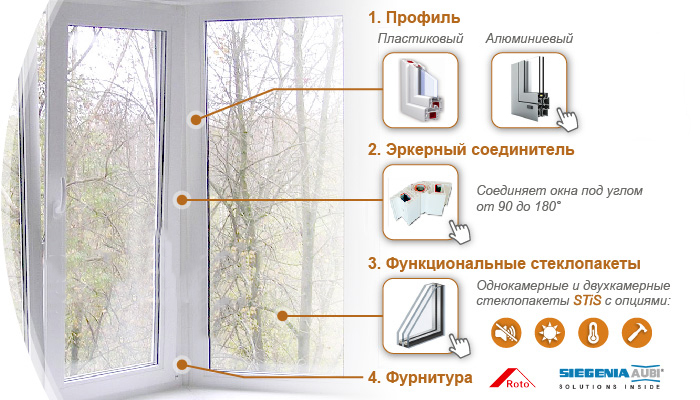 Эркерные окна